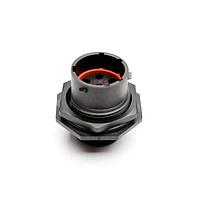 Amphenol SINE Systems RTS714N7P03 Connectors RECEPTACLE JAM NUT SIZE 14 7POS PIN