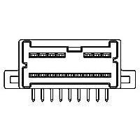 AMP Connectors - TE Connectivity 1123431-1 Housings 040 MLC 24P CAP ASSY W-T-B
