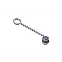 Amphenol LTW CAP-WABFSPC1 Standard Circular Connector Ceres, Waterproof Cap With Rubber Lead, Plastic, Screw Thread, Female Connector