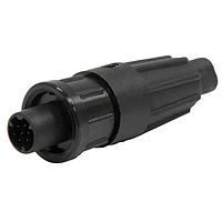 CONXALL 16982-7PG-521 Standard Circular Connector Micro-Con-X Cable End, 7-pin #26, Male, Solder Cup, Bulk