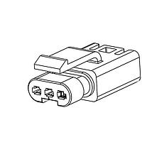 Amphenol Commercial Products FLHS2390 Headers FLH WIRE MOUNT