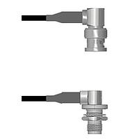 Amphenol Custom Cable Q-0E0490008009i RF Cable Assemblies BNC-RP/TNC-RJ RG58 9I
