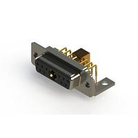 EDAC 630-11W1640-7N4 Mixed Contact D-Sub Connectors Right-angle Power Combo D-Sub Connector