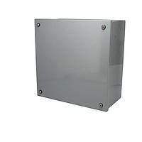 Bud Industries SNC-3753 Electrical Enclosures Electronics Enclosure with Captive Screws (11.8 X 11.8 X 5.9 In)