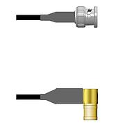 Amphenol Custom Cable Q-0L03U0008010i RF Cable Assemblies BNC-SP/SMB-RP RG58 10I
