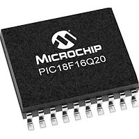 Microchip Technology PIC18F16Q20-I/SO Microcontrollers 64KB Flash, 4K RAM, 256 EEPROM, MVIO, I3C, Virtual Port, 10b ADCC, DMA,