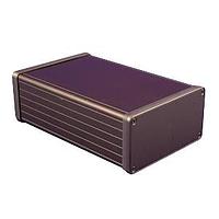 Hammond Manufacturing 1455N1601BK PC Board MetalEndPanel, Black 6.30 x 2.09 x 4.06"