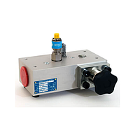 Webtec LT800R-FM-S-S-7 Turbine ﬂow meters with frequency output and built-in loading valve (5-210 US gpm; 7000psi)