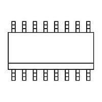 Renesas Electronics PS2806-4-A Transistor Output Optocouplers Optocoupler 16-pin SSOP