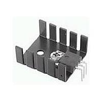 Aavid 530613J00000G Component Channel Style Heat Sink for TO-220, Screw, Pre-Black Anodized, 16.7 Degree C/W