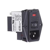 P&B PE0S0DBX0 Inlets 10A DUAL FUSE HORIZONTAL MOUNT