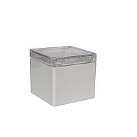 Bud Industries PNR-2601-C NEMA Box NEMA Box with Clear Recessed Cover (3.9 X 3.9 X 3.5 In)