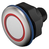 EAO 84-ACKS-C20-04C7 Touch Sensor Series 84 IO-Link Touch hygienic-Dynamic, Symbol C20 (Blank), 8.4...32V DC, Automatic, PNP-NO, 3-pol., connector M12, LED1: Green, LED2: Red, Configuration: 1223