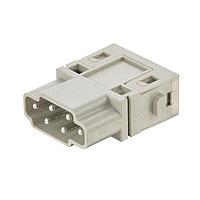 HARTING 09140065001 Modules Han E 6pin module Male Push-In (20-14AWG)