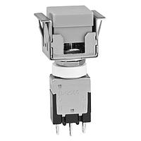 NKK Switches EB2065-H-J30 Light Touch Switches SPDT ON-ON GRAY CAP SNAP-IN 3A SLDER LUG