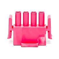 AMP Connectors - TE Connectivity 1-350779-2 Plug Housings 04P UMNL V0 PLUG HSG RED