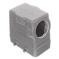 AMP Connectors - TE Connectivity T1230100132-100 Hoods Hood Inside Outside M32 Side Entry