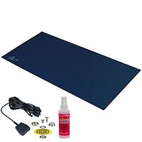 Desco 66425 Dissipative Dual Layer Rubber Mat Top Kit (.060" x 24" x 36")