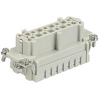 HARTING 09340062702 Inserts FEMALE INSERT 6 POLES CRIMP TERM