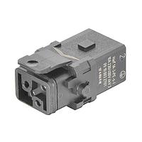 HARTING 09100032701 Inserts HAN 1A 3+PE FML SCRW INSRT W/SNAPIN LATCH