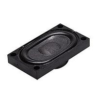 Same Sky (formerly CUI Devices) CMS-251454-18SP Speakers 25 x  14 mm, 5.4 mm deep, paper, Nd-Fe-B, 1 W, 8 ohm, 700 Hz, solder pads