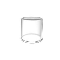 Amphenol Commercial Products FLBC70756001 Accessories FLB Dome, NEMA ANSI C13641, 76mm, 75mm Height, Translucent