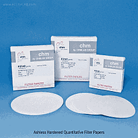 CHMLAB C1.F142.125 Filter paper Quan., Hardened F2142, 125mm