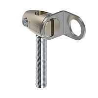 Banner Engineering SMB18FAM12-SS Sensor Hardware Bracket: Kit for 12 mm (1/2 in) Rod Bracket Systems for; most 18 mm Threaded Barrel Sensors; Lights; and Brackets; No Socket Head Cap Screw (SHCS) Included; Stainless Steel Components