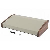 Hammond Manufacturing 1456PH3WHCWW Sloped 15 Degree Sloped Box 8.3x14x3" WalnutSide