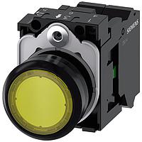 SIEMENS A6X30141785 Standard Switches ILLUMINATED PUSHBUTTON. YELLOW
