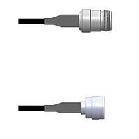 Amphenol Custom Cable Q-1W0550008018i RF Cable Assemblies N-SJ/TNC-SP RG58 18I