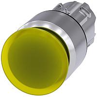 SIEMENS A6X30141044 Mushroom ILLUM. MUSHROOM PUSHBUTTON. 30MM. YELLOW