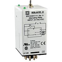 Square D 8501KA112AV14 Power Relays Alt Relay, 11 Pin DPDT (N.O.), 24V