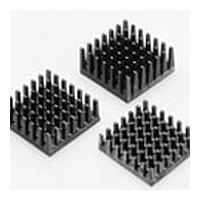 Wakefield Thermal 625-25ABT5 Component Omnidirectional Pin Fin Heat Sink for 25mm BGA, 25x6.4mm, Chomerics T411