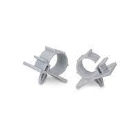Essentra Components CCP002A Cable Clamps PUSH IN CABLE CLAMP:NYL GRAY