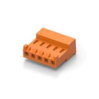 AMP Connectors - TE Connectivity 3-644284-5 Receptacle Housing 05P MTA156 ASY 18AWG ORA LF