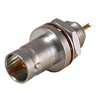 HUBER+SUHNER 22_BNC-50-0-3/133_NH Connectors BNC straight bulkhead receptacle jack(f)
