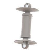 Essentra Components CDLCBST-5-01 Snap Lock CB Spt,Cupped,Natural,5/16 in Spc