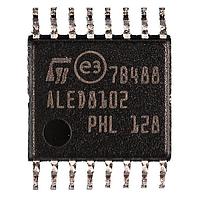 STMicroelectronics ALED8102SXTTR LED Lighting Drivers 8 Channels LED driver with direct switch control