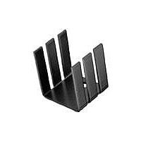 Aavid 504102B05600 Component Channel Heat Sink, TO220, Thru-Hole, Black 21.60x17.80mm, Thru-Hole, 15.6 C/W
