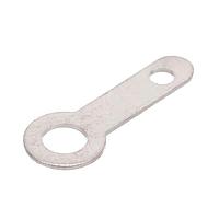 Keystone Electronics 7326 Lug Terminals #6 BRASS MATTE TINNED LUG