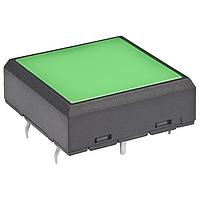 NKK Switches JL15SKSFFP2 Tactile Switches SPST OFF-(ON) 50mA GREEN LED/GREEN ACT.