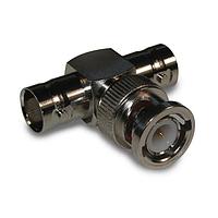 Amphenol RF 112459 RF Adapters - Tee BNC JACK PLUG JACK TEE ADAPTER 50 OHM
