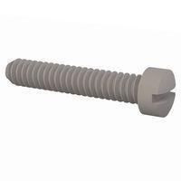 Essentra Components 010632F075 Machine Screw Fillister Slottted Screw, #6-32 Thread, 3/4 Lg