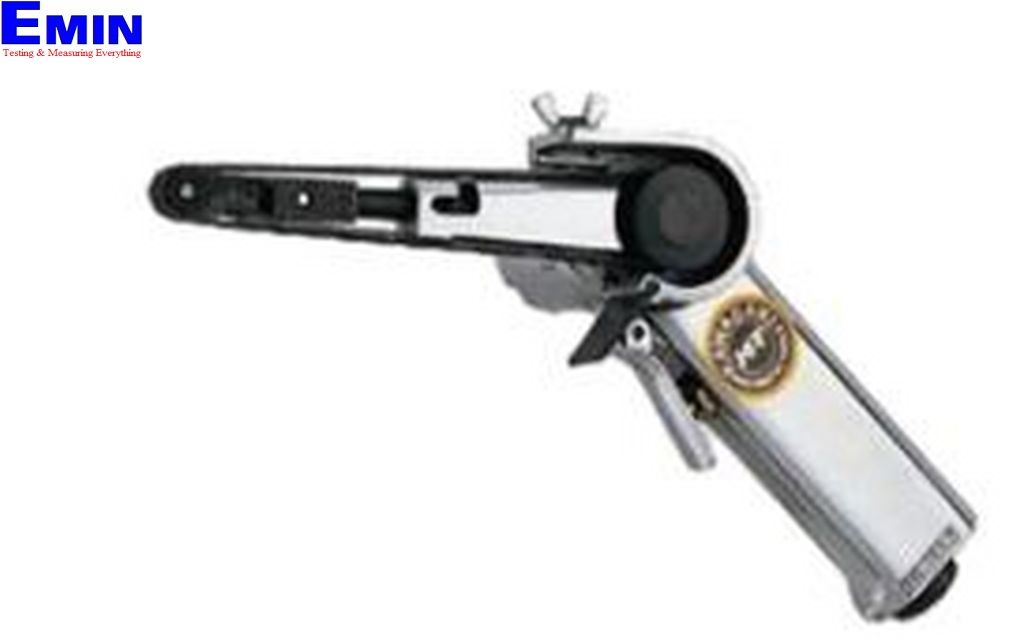 Pneumatic sanding equipment and abrasive discs for surface finishing applications