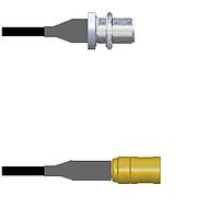 Amphenol Custom Cable Q-1U03W0003006i RF Cable Assemblies N-SJB/SMB-SP G174 6I