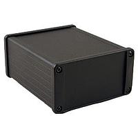 Hammond Manufacturing 1457N1201BK PC Board w/No Mounting Ends 4.73x2.15x4.1" Black