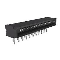 Amphenol FCI HLW22R-2C7LF Board Mount 1.00mm Flex Connectors, HLW-R series, 22 Position, Side Entry Non-ZIF Connector, 1mm (0.039inch) Pitch, Kinked Terminal