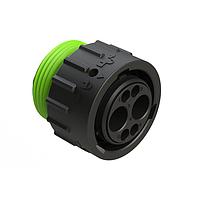 Amphenol SINE Systems AHDP06-18-06PN-WTAC030 Plugs DURAMATE PLASTIC, AHDP, SRA