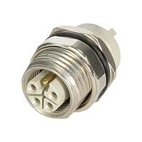 HARTING 21033962530 Straight m12power pcb female bck mnt